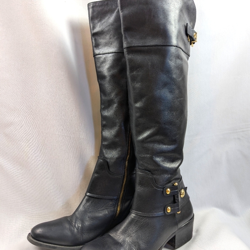 Vince Camuto 17" high Riding Boot. Size 9 B